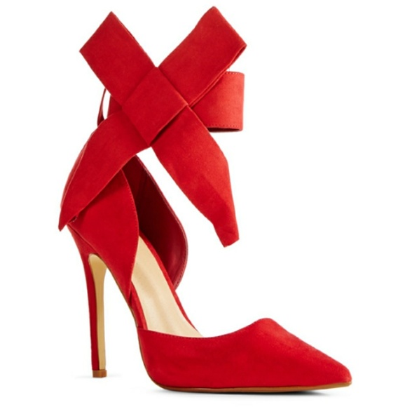 JustFab Shoes - Red Heels